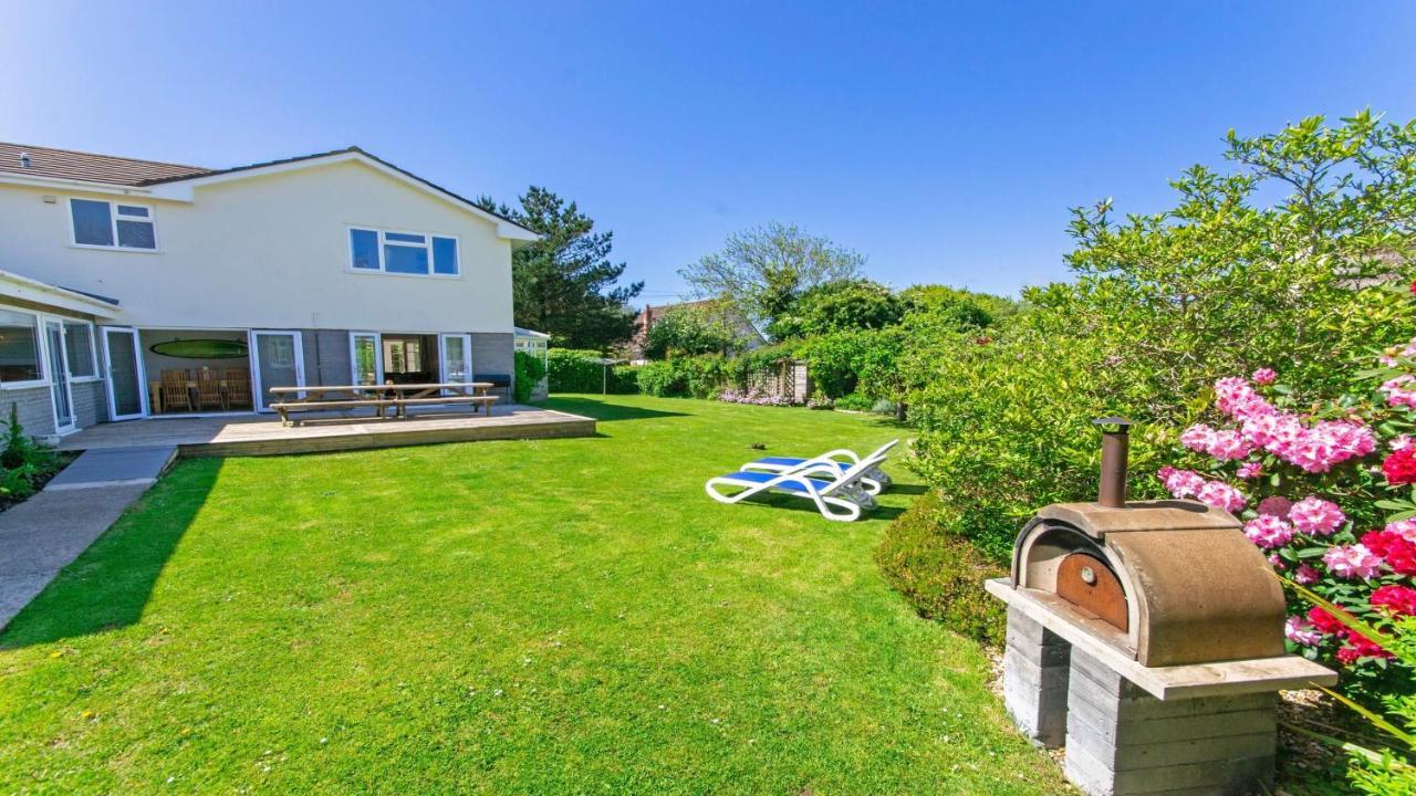 Ladywell Croyde - Super Stylish Large Home With Pool Table, Woodburner, Pizza Oven And Hot Tub Option, Sleeps 12 المظهر الخارجي الصورة