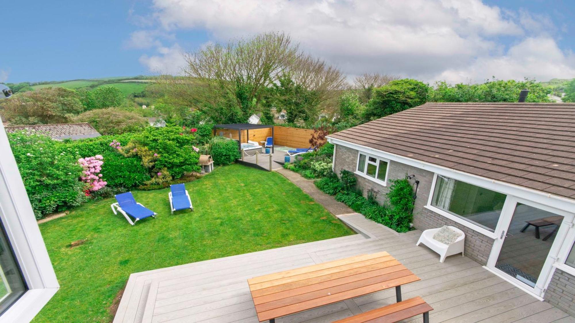 Ladywell Croyde - Super Stylish Large Home With Pool Table, Woodburner, Pizza Oven And Hot Tub Option, Sleeps 12 المظهر الخارجي الصورة